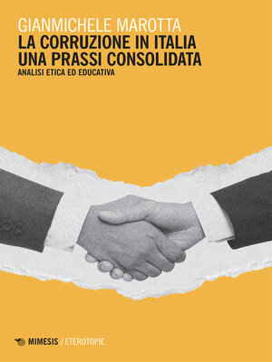 cover image of La corruzione in italia una prassi consolidata